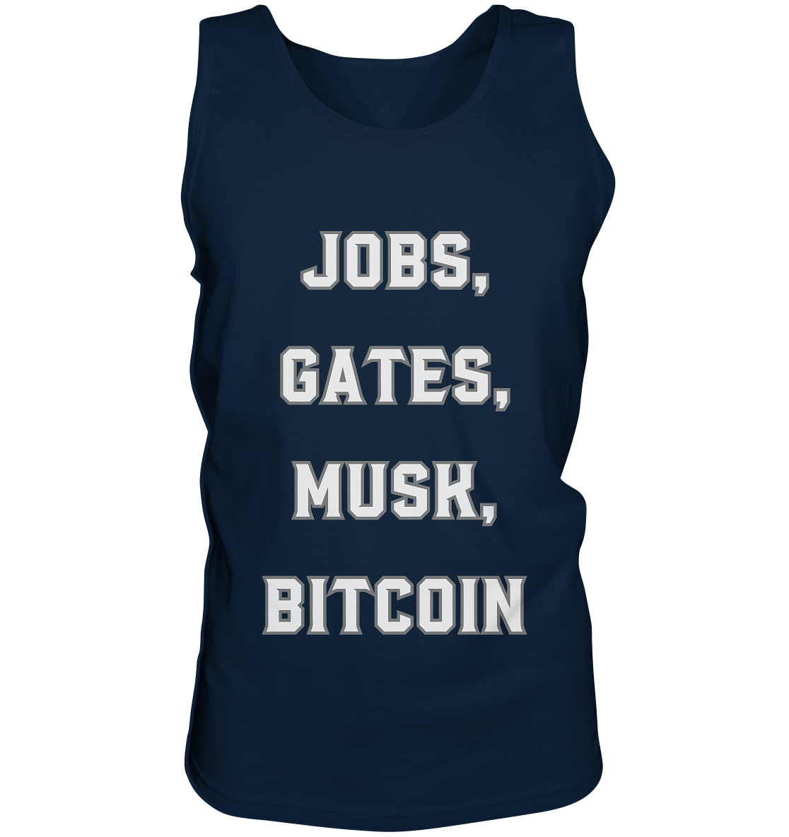 Steve Jobs, Bill Gates, Elon Musk, BITCOIN - Tank-Top