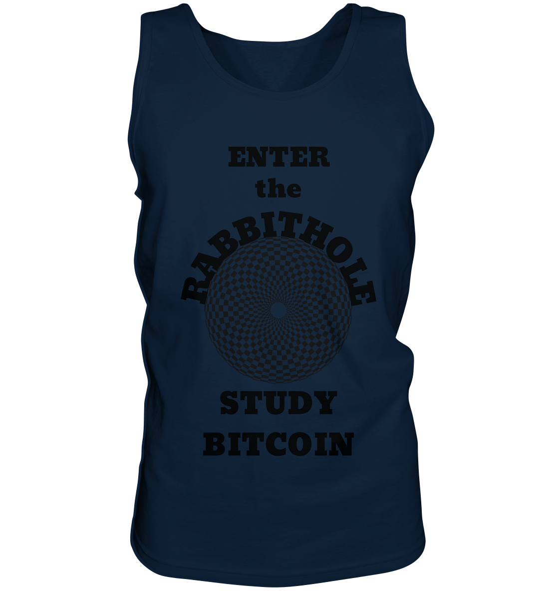 ENTER the RABBITHOLE - STUDY BITCOIN - Tank-Top