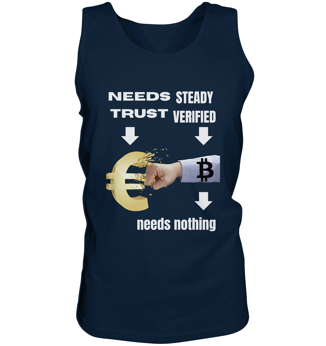 Needs TRUST / Needs NOTHING - Tank-Top