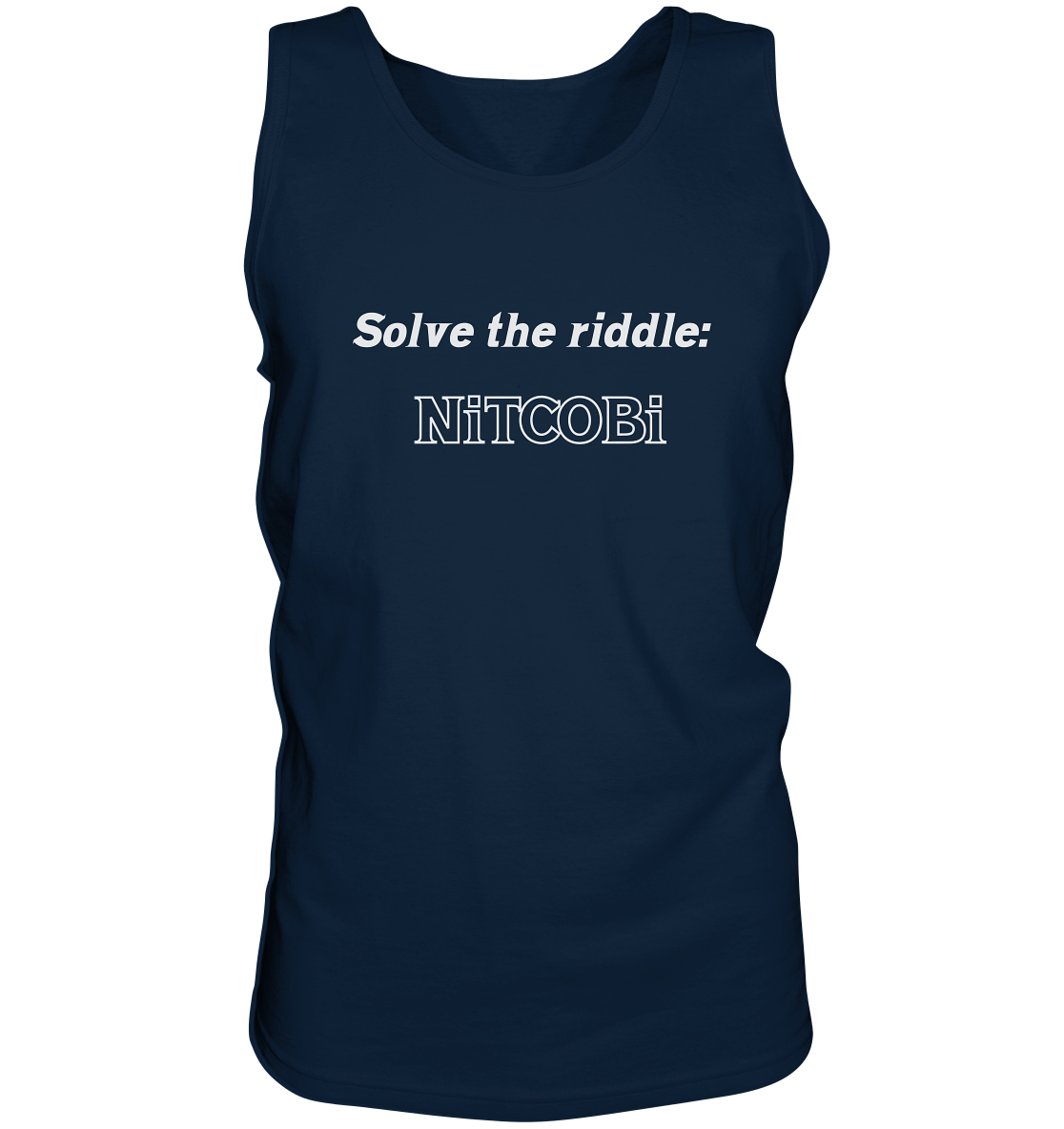 SOLVE THE RIDDLE - NiTCOBi - Tank-Top