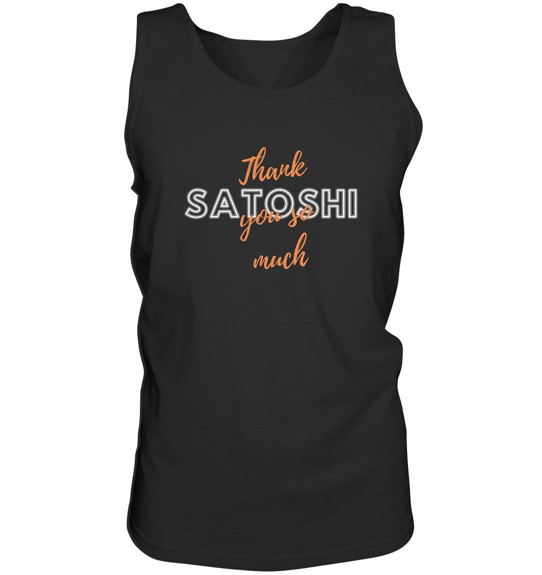 THANK YOU SO MUCH SATOSHI (Variante Chaos) - Tank-Top