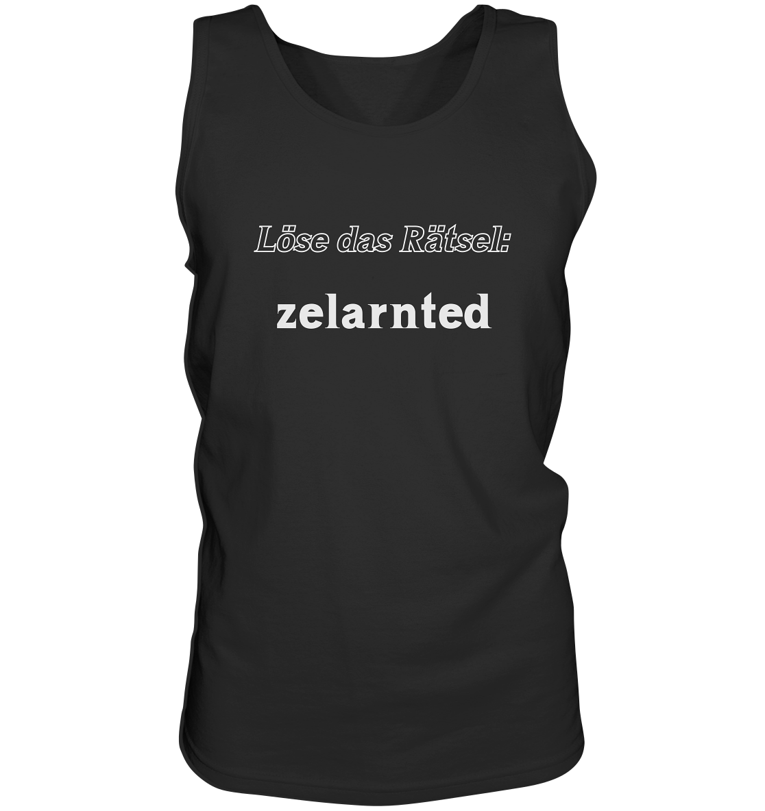 Löse das Rätsel - zelarnted - Tank-Top