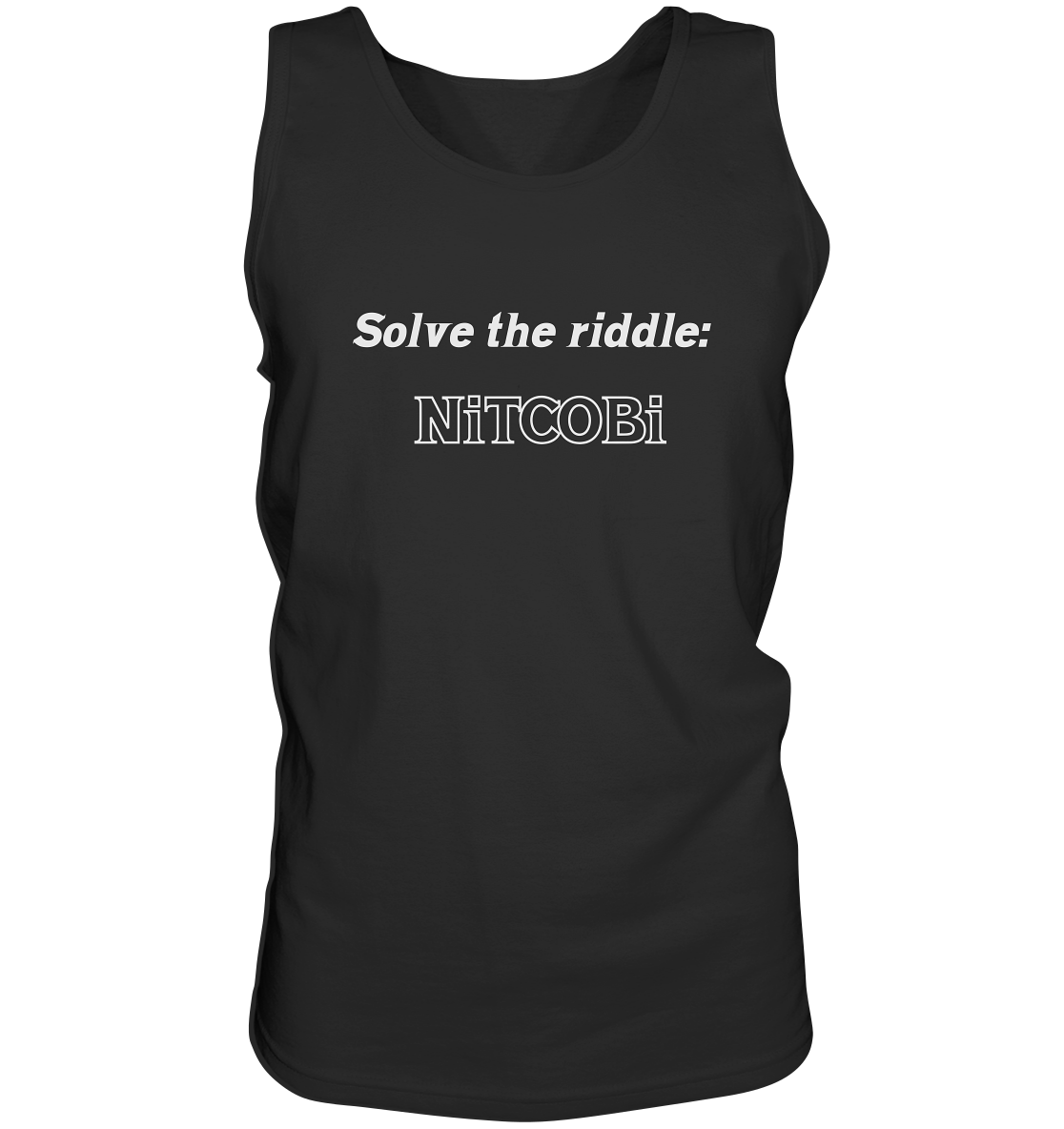 SOLVE THE RIDDLE - NiTCOBi - Tank-Top