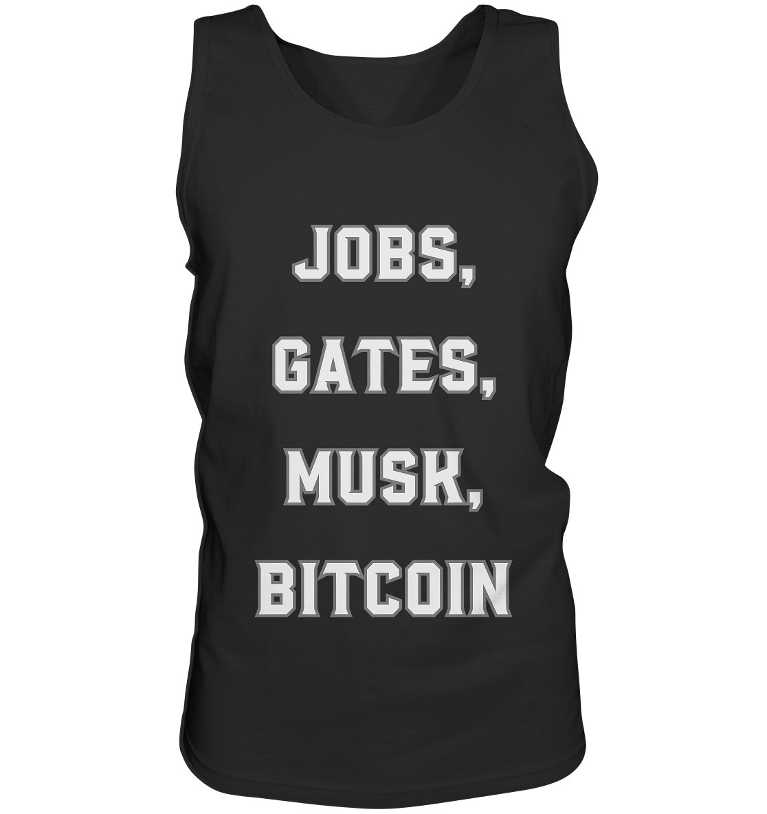 Steve Jobs, Bill Gates, Elon Musk, BITCOIN - Tank-Top