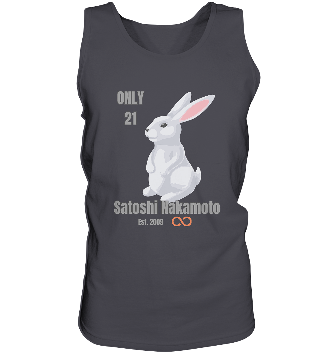 SATOSHI NAKAMOTO Est. 2009 (unendlich) - ONLY 21  - Tank-Top