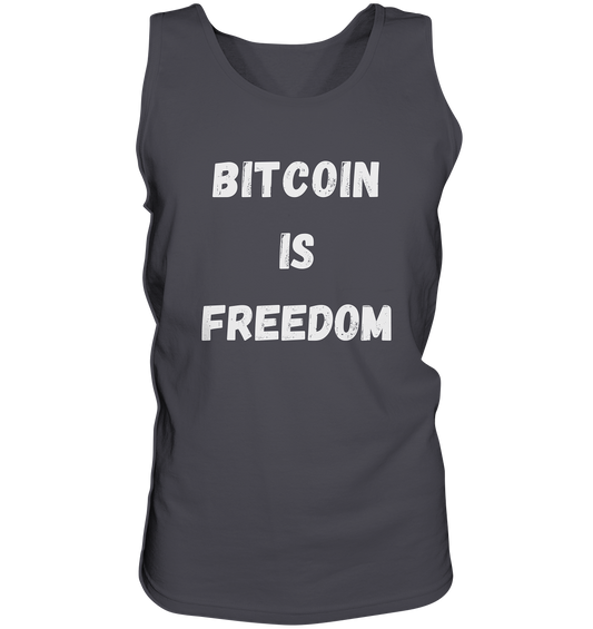 BITCOIN IS FREEDOM - Tank-Top