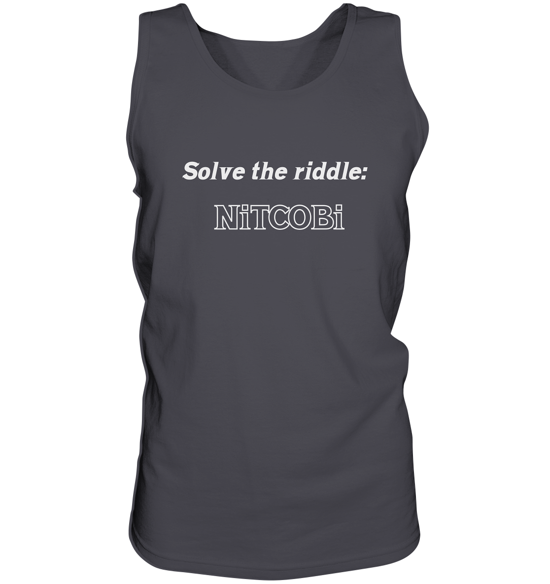 SOLVE THE RIDDLE - NiTCOBi - Tank-Top