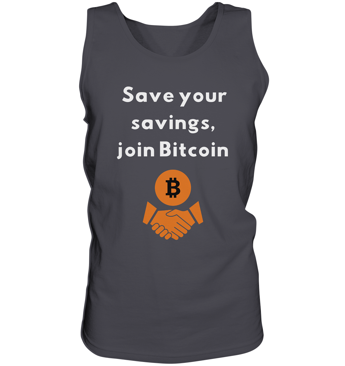 Save your savings, join Bitcoin - Tank-Top