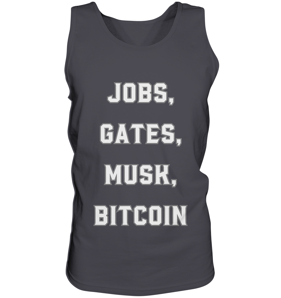 Steve Jobs, Bill Gates, Elon Musk, BITCOIN - Tank-Top