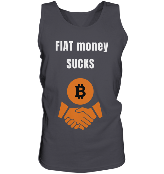 FIAT money SUCKS - Tank-Top