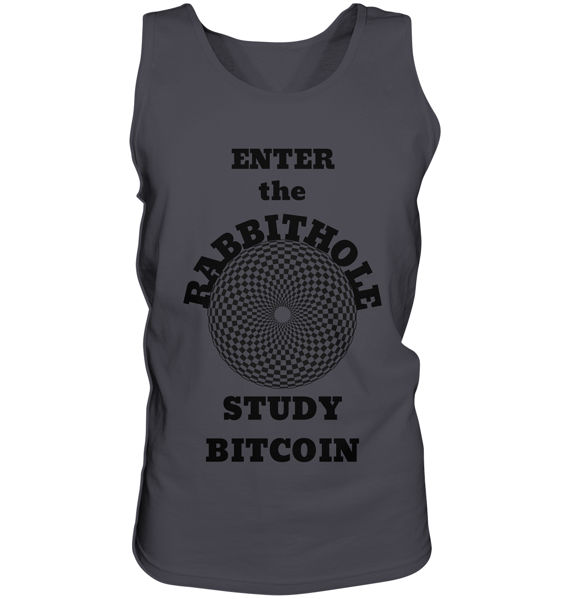 ENTER the RABBITHOLE - STUDY BITCOIN - Tank-Top