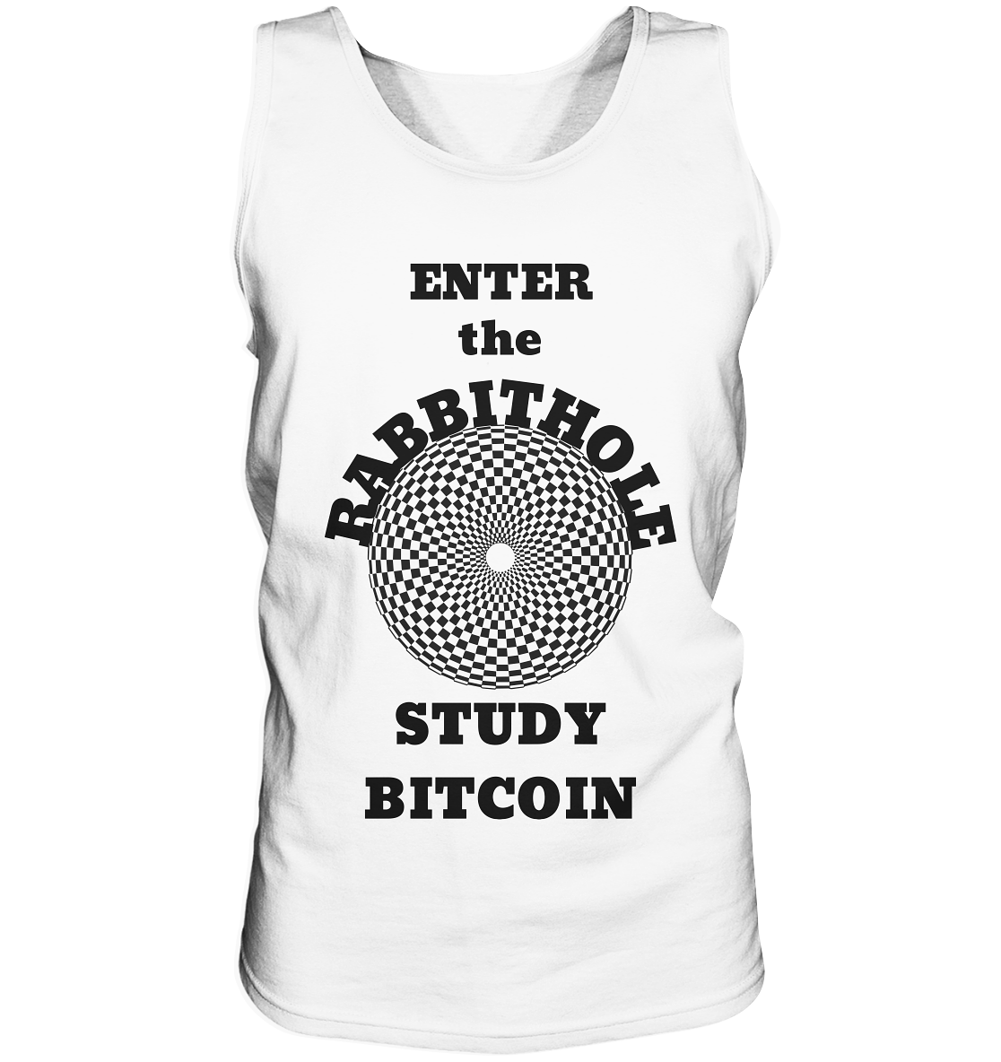 ENTER the RABBITHOLE - STUDY BITCOIN - Tank-Top