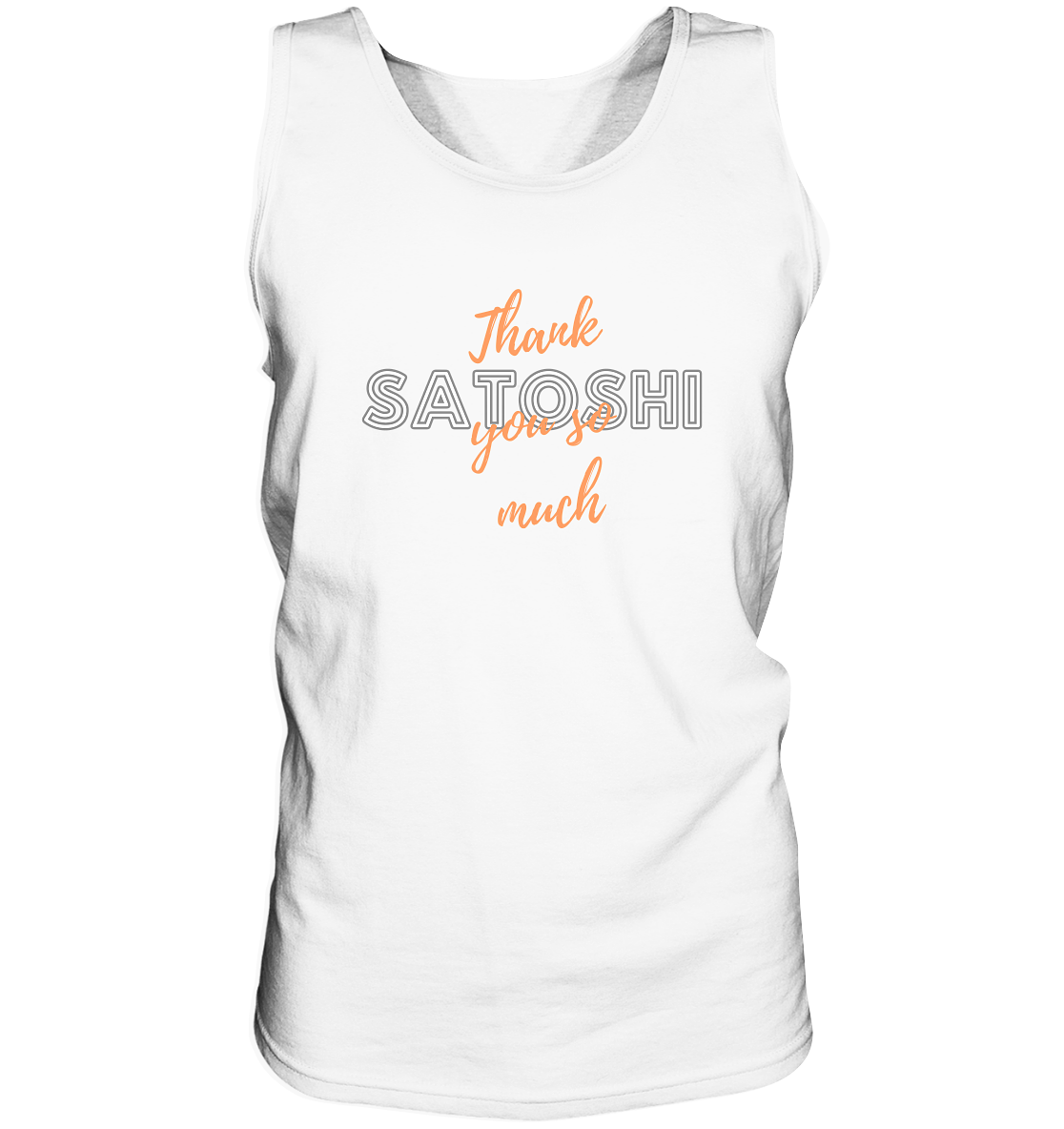 THANK YOU SO MUCH SATOSHI (Variante Chaos) - Tank-Top