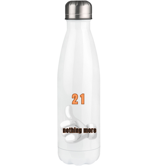 21 - nothing more - thumb up - Thermoflasche 500ml